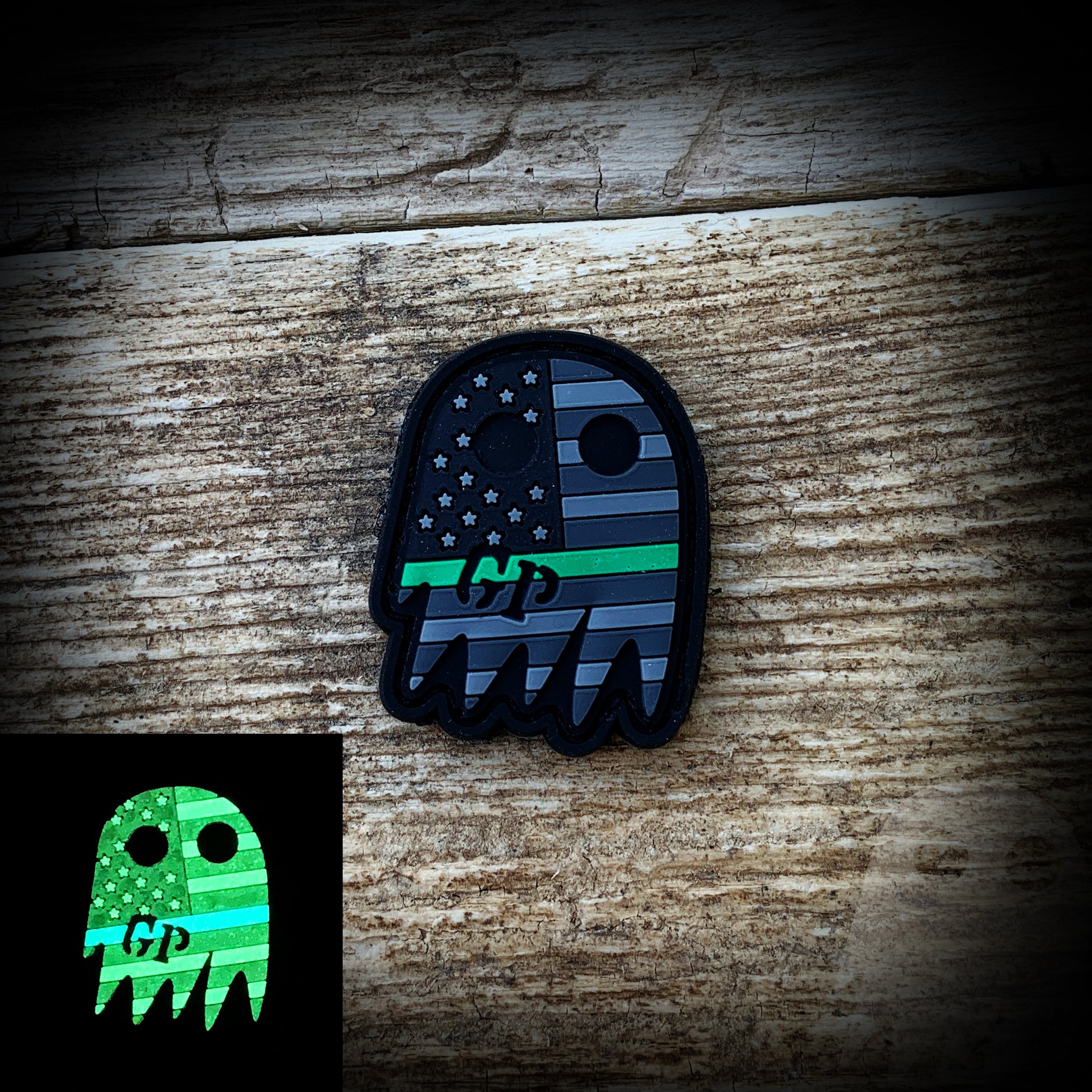 Thin Green Line Boomer - GLOW IN THE DARK