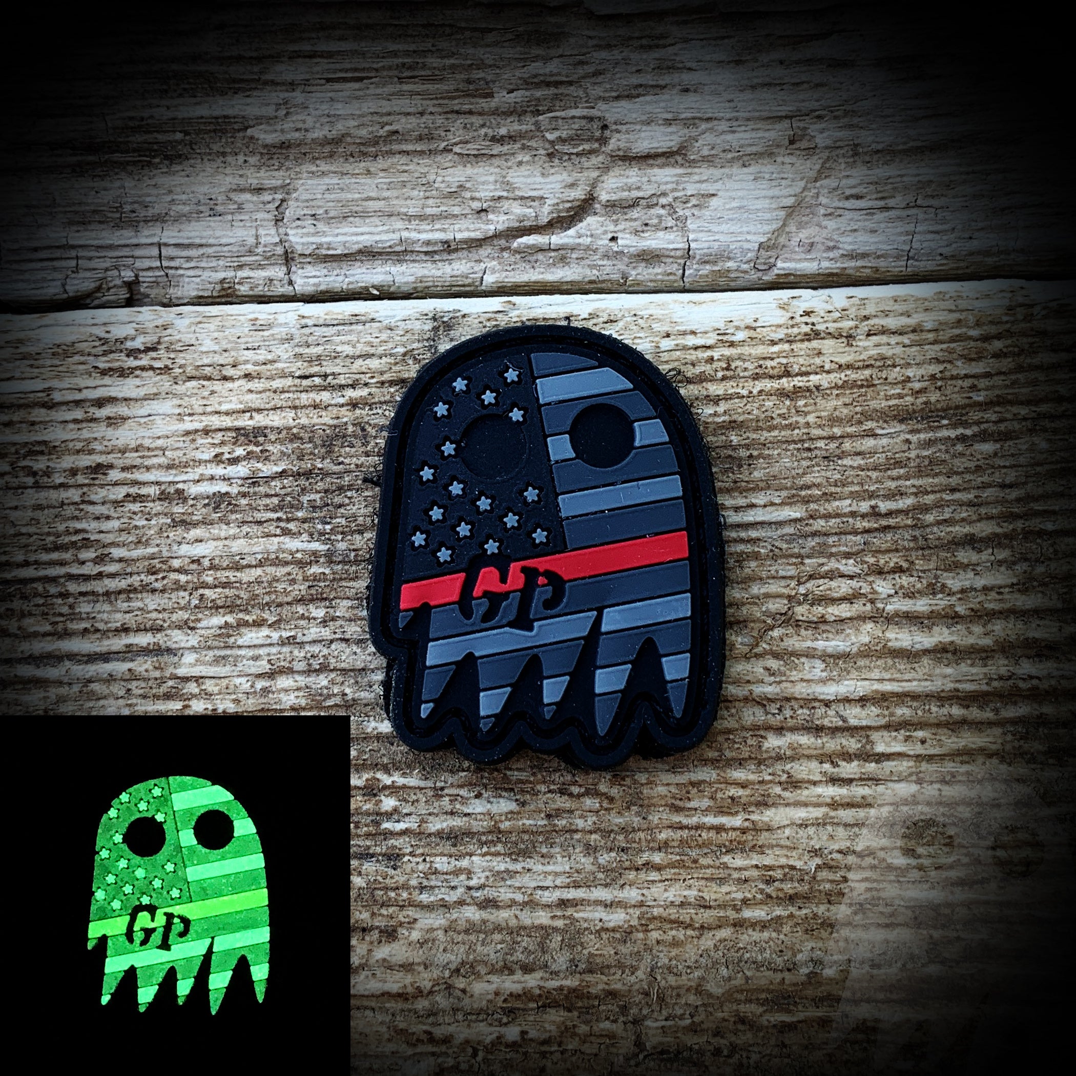 Thin Red Line Boomer - GLOW IN THE DARK