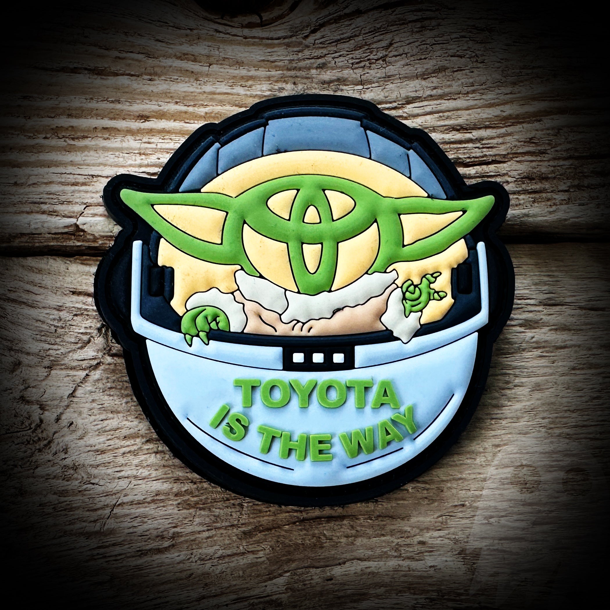 PVC - Baby Yoda Toyota is the Way Patch - PVC