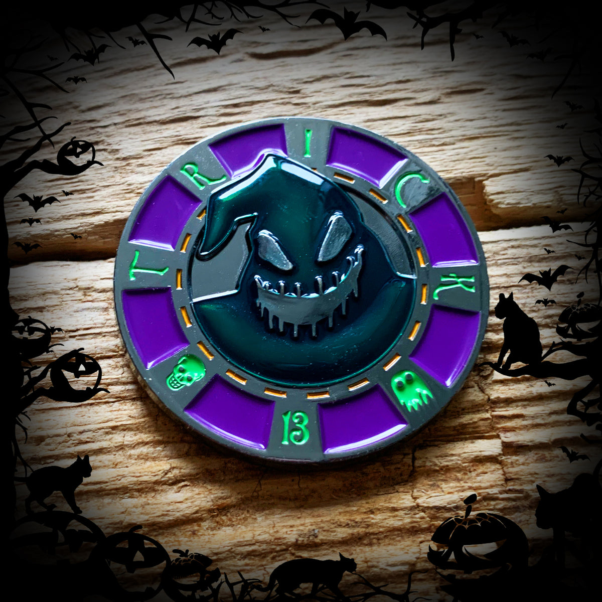Halloween Trick or Treat Decision Coin – GHOST PATCH