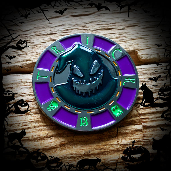 Halloween Trick or Treat Decision Coin