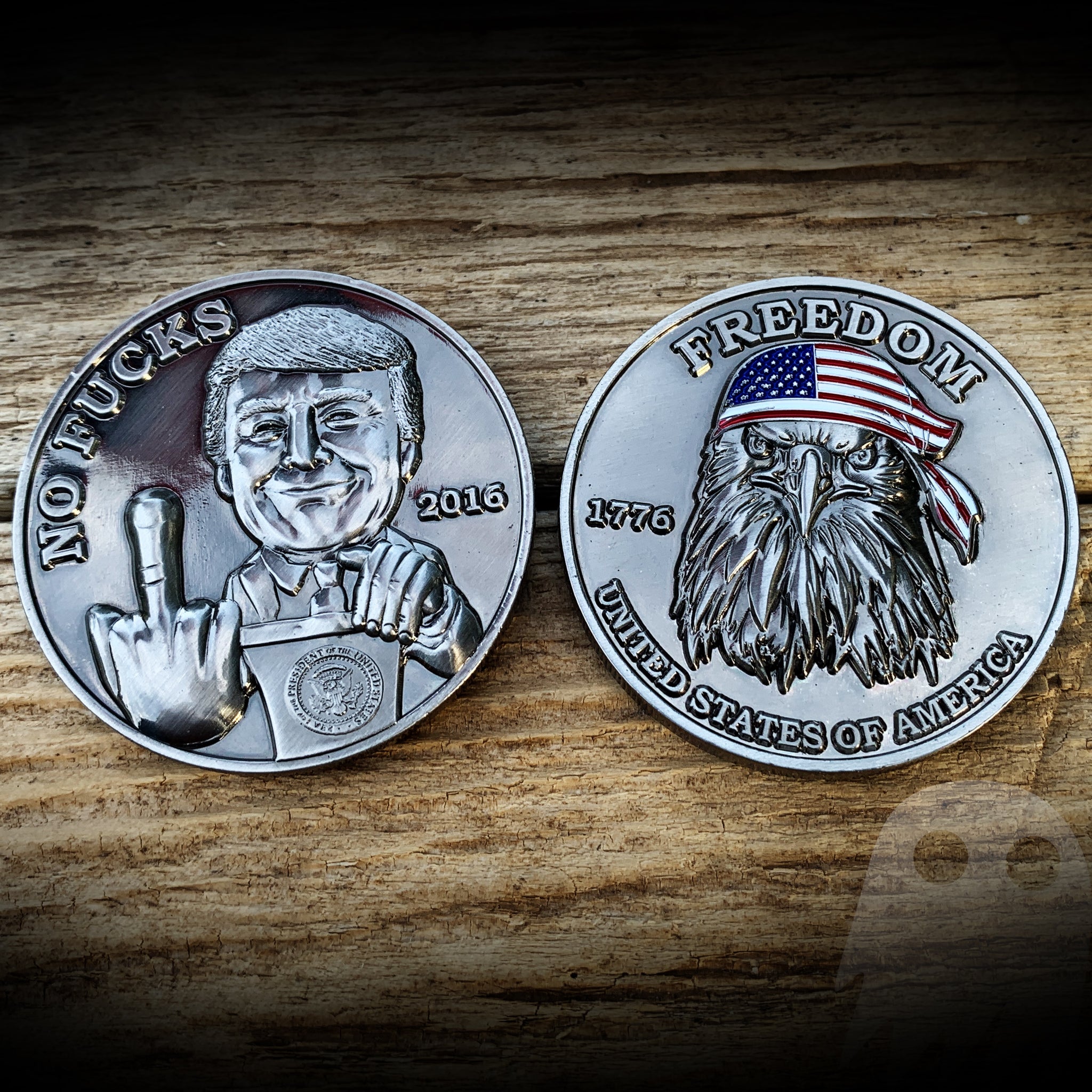 Trump Freedom Head or Tails Decision Coin