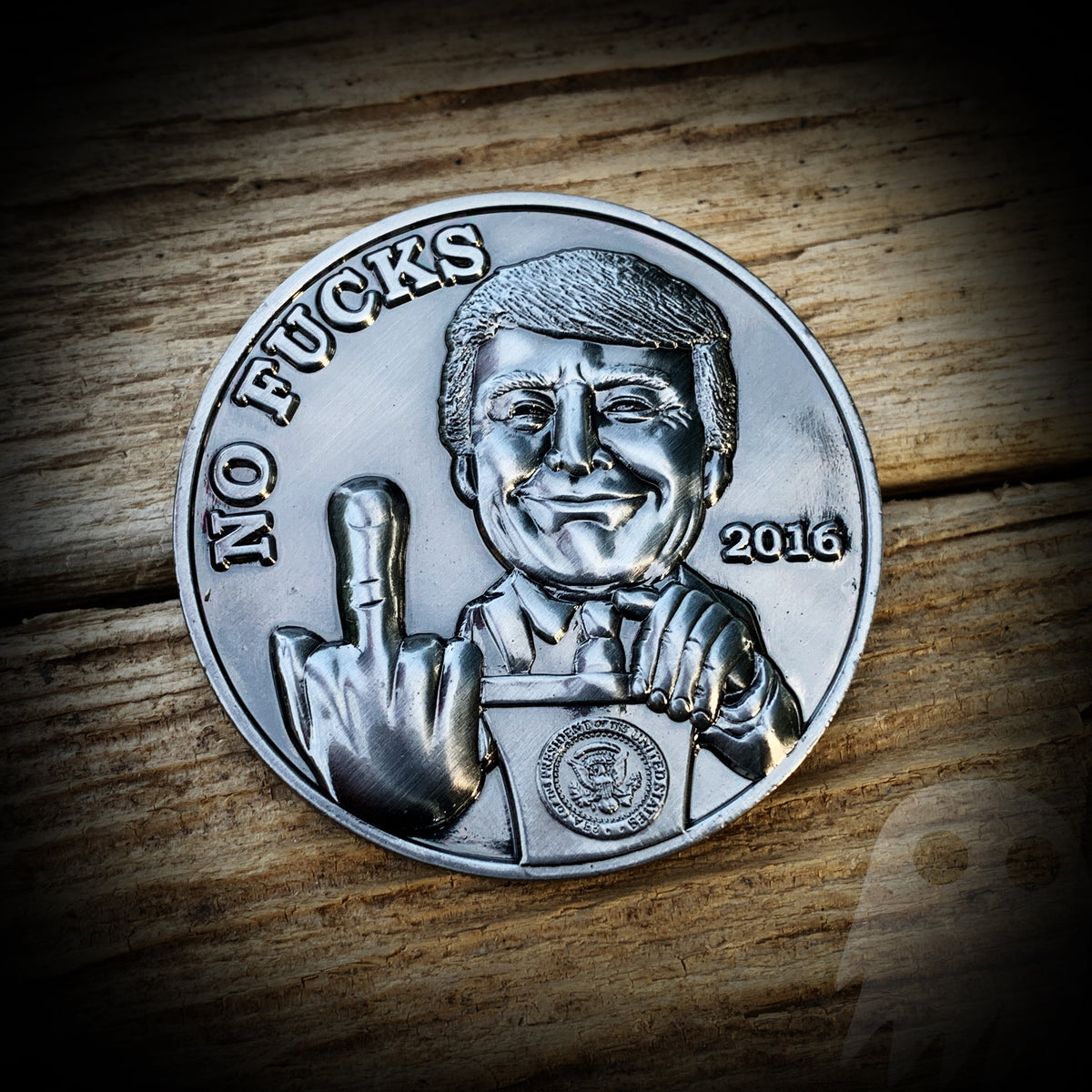 Trump Freedom Head or Tails Decision Coin GHOST PATCH