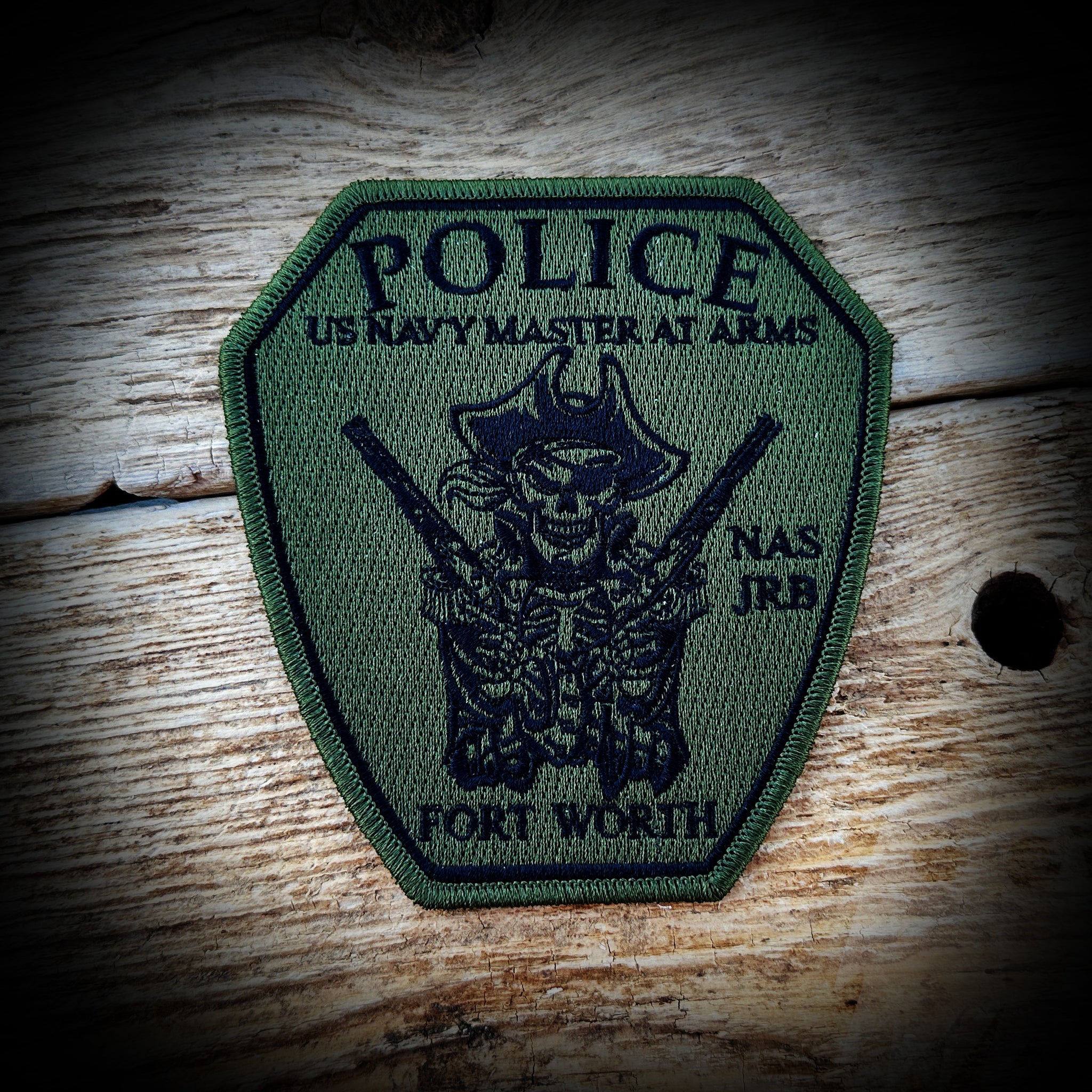Fort Worth US Navy Master At Arms Police Patch - Authentic