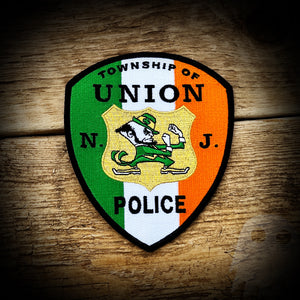 Union Township, NJ Police Department 2023 St. Patrick's Day Patch - LIMITED AUTHENTIC