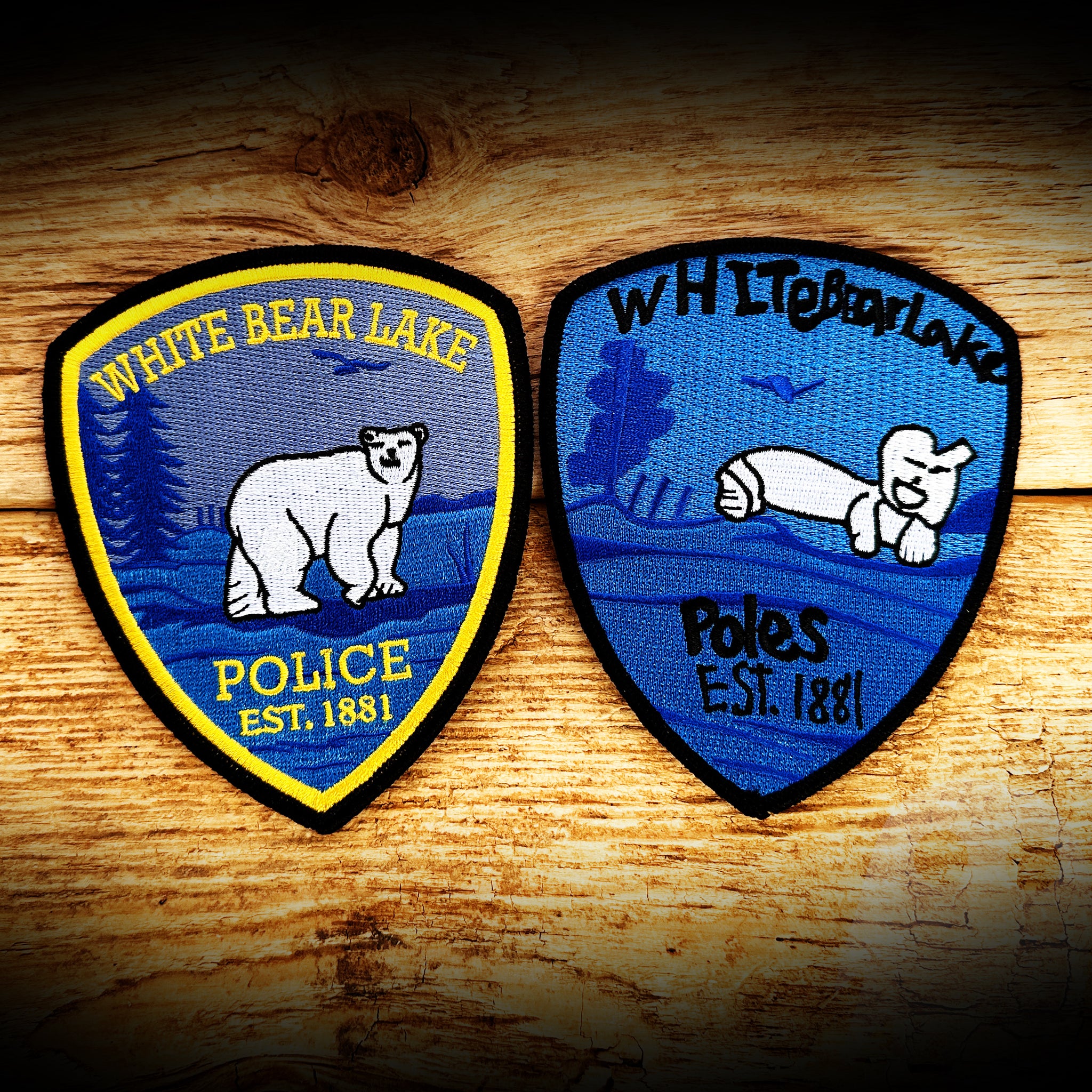 White Bear Lake GP Police Department April Fools DOUBLE SIDED white-bear-lake-gp-police-department-april-fools-double-sided