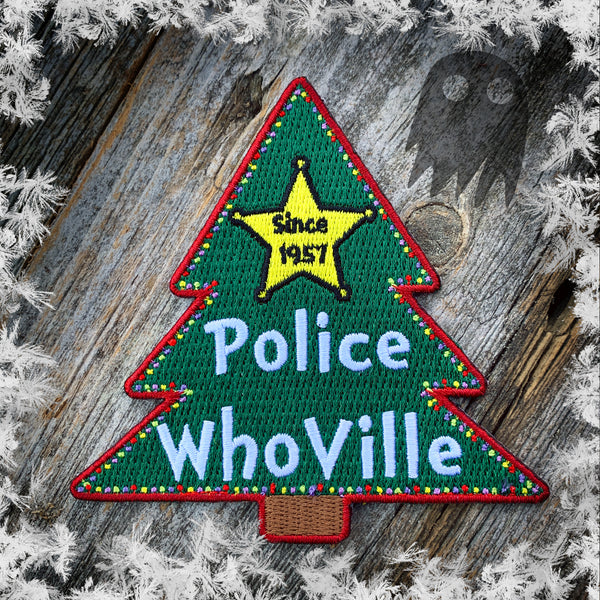 #2 WhoVille Police Patch - The Grinch